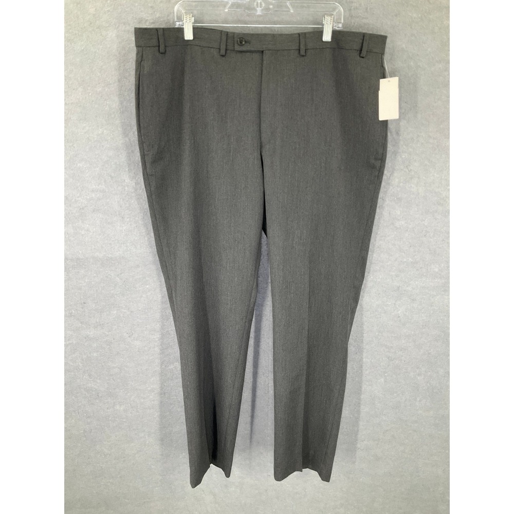 Lauren Ralph Lauren Mens Dress Pants 42W x 32L‎ Flat Front Gray Career